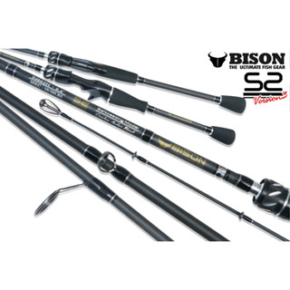 คันเบ็ดตกปลา Bison S2 662L Spin 4-10lbs 6.6ฟุต 2ท่อน