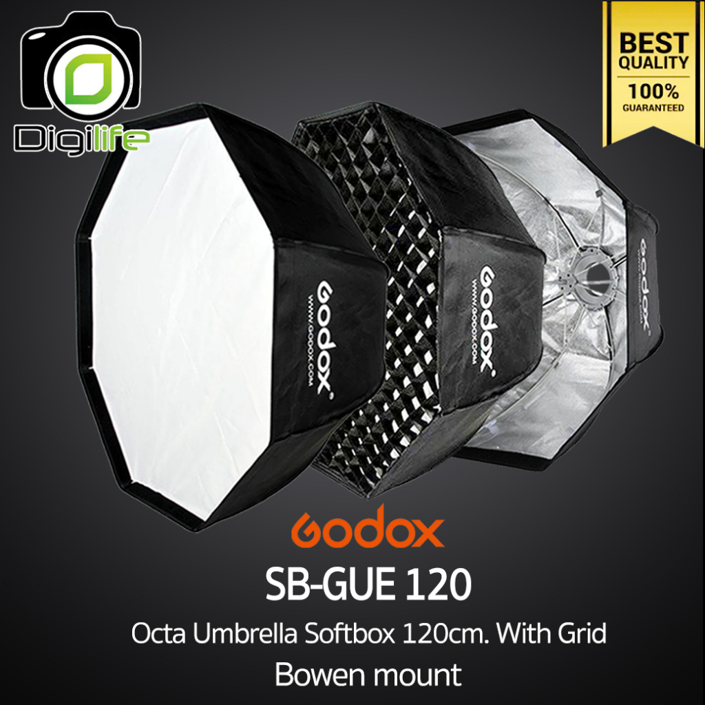 Godox Softbox SB-GUE 120 Octa Umbrella Softbox 120 cm. With Grid ...