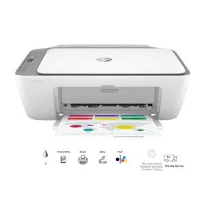 สินค้า Printer HP Deskjet 2776ผ่านWifi ipad มือถือ(Print/SCAN/Copy) พร้อมหมึกดำและสีแท้พร้อมใช้ สินค้าใหม่ รับประกัน 1ปีถึงบ้าน