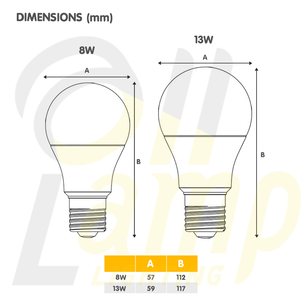 lamptan-ลัง20หลอด-หลอดไฟ-led-8w-13w-รุ่น-shine-4000k-แสงคูลไวท์-ขาวนวล-ขาวกึ่งเหลือง