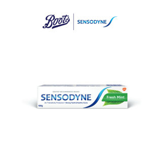 [Delete] Sensodyne Fresh Mint Toothpaste 100 g เซ็นโซดายน์ ยาสีฟัน สูตรเฟรชมินท์ 100 กรัม