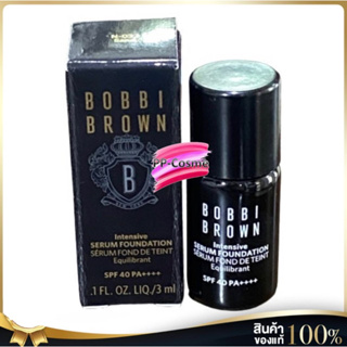 Bobbi brown Intensive Skin Serum Foundation SPF 40 Pa+++ สี Sand ขนาด 3 ml.