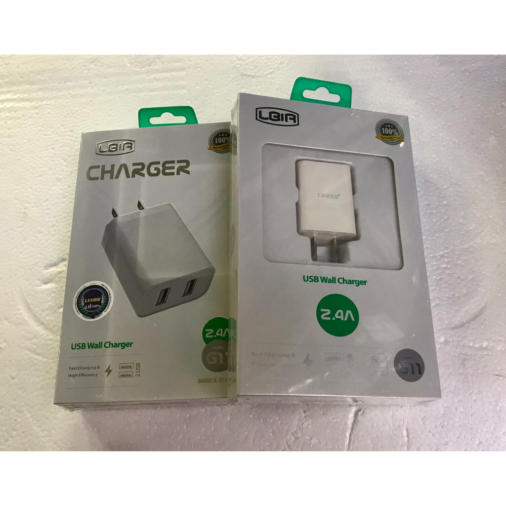 ชุดชาร์จ-g11-adabter-หัวชาร์จอแดปเตอร์-2-4a-2port-usb-ชาร์จเร็ว-พร้อมส่ง-120166