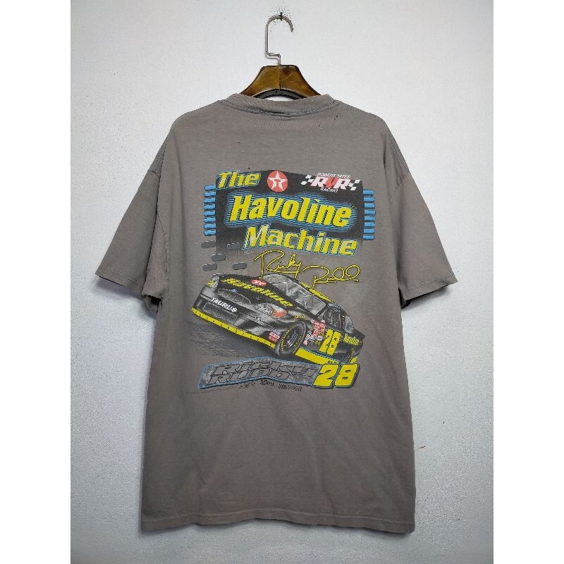 เสื้อยืด-มือสอง-ลายรถ-ลายมันส์-nascar-อก-42-ยาว-30