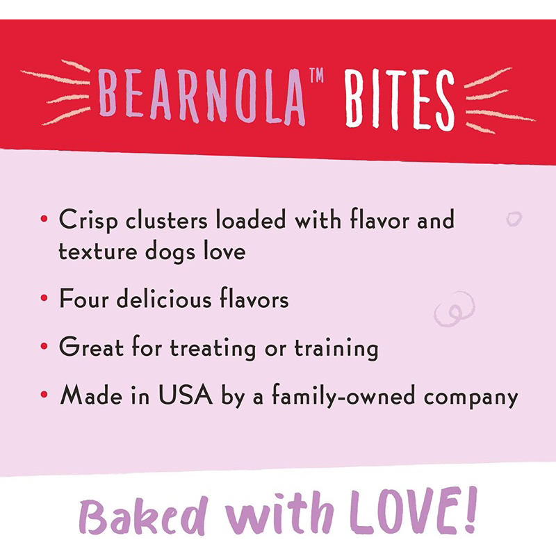 ขนมสุนัข-charlee-bear-bearnola-bites-รส-cranberry-cobbler-ขนาด-226-g