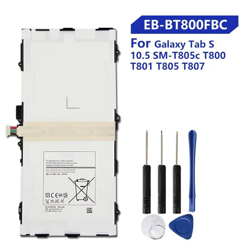 เปลี่ยน Samsung Battery สำหรับ SAMSUNG Galaxy Tab S 10.5 SMT805c T800
