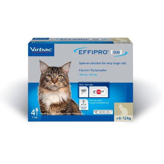 effipro-duo-spot-on-solution-for-cats-ยาหยอดแมว-เห็บ-หมัด-แมว-สำหรับแมว-บรรจุ-4-หลอด-1-กล่อง