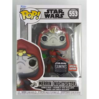 Funko Pop Star Wars - Merrin (Nightsister) #553 (กล่องมีตำหนินิดหน่อย) แบบที่ 2