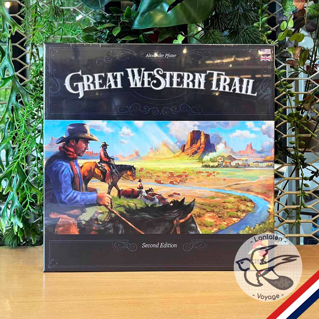 Great Western Trail 2nd Edition New Zealand Board Game - Embark on a Unique Cattle Ranching Adventure! Strategy Game for Kids & Adults, Ages 12+, 1-4 Players, 75-150 Min Playtime Made by Eggertspiele
