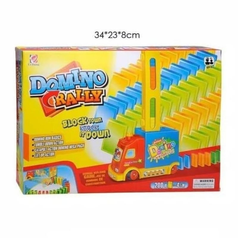 domino-rally-รถวางเรียงโดมิโน่-รถต่อโดมิโน่-200pcs