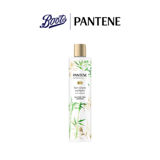 Pantene Shampoo Nutrient Blends Hair Volume Multiplier 270 Ml.แพนทีน นิวเทรียนท์ เบลน แฮร์ วอลลุ่ม มัลติไพเออร์ แชมพู 270มล.