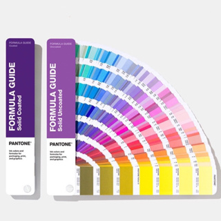 pantone 1 ชุด (2 เล่ม) uncoated+coated