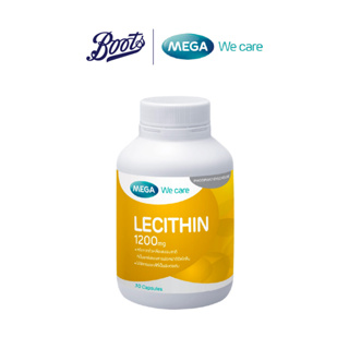 Mega Lecithin 1200Mg 30 Caps Pwp เมก้า วีแคร์ เลซิติน 1200 มก. บรรจุ 30 แคปซูล