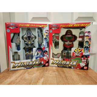 BANDAI SENTAI TIME RANGERS PRADERA&amp;PURADERA TIME ROBO ACTION FIGURE