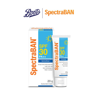 SpectraBAN® สเปคตร้าแบน เซ้นซิทีฟ ครีมกันแดดสำหรับผิวหน้าและผิวกาย 20 กรัม