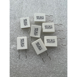 ตัวต้านทาน Resistor 5W .025 ohm แบบกระเบื้อง R เซรามิคซีเมนต์ 5W 0.025 ohm  5W 0.025 ohm (10ชิ้น) R5W 0.025 ohm  R5W