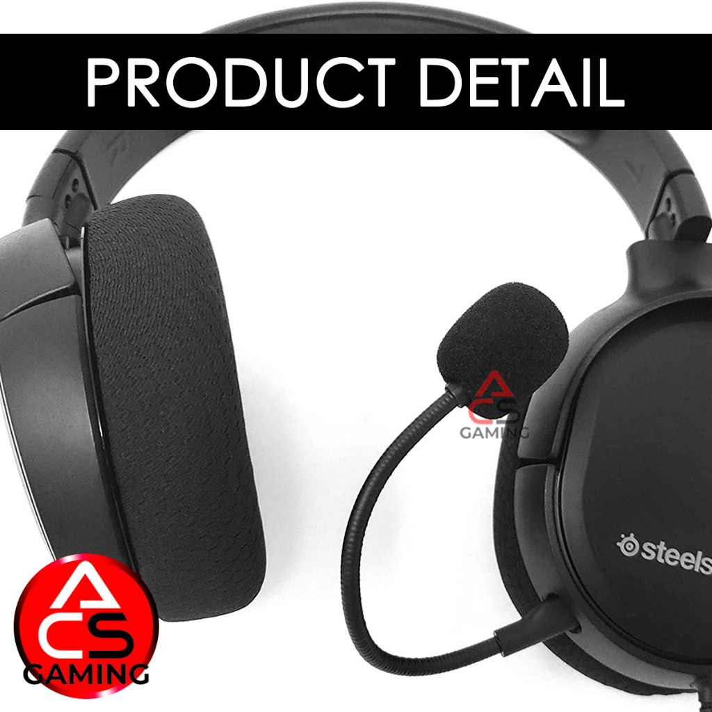 ACS (Am1) ไมค์โครโฟน สำหรับหูฟัง Steelseries รุ่น Arctis 1 wire ...