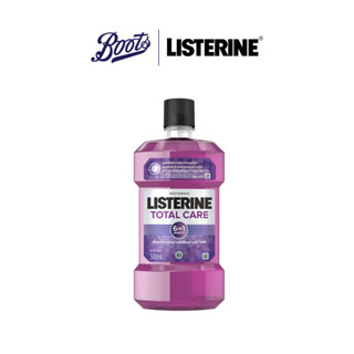 LISTERINE ลิสเตอรีนโทเทิลแคร์ ปกป้องช่องปากครบสูตร น้ำยาบ้วนปาก 500มล.