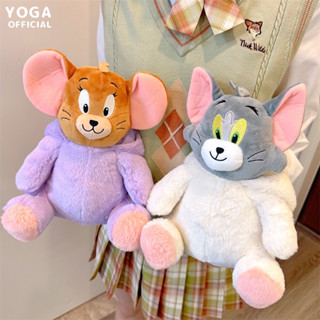 🌈 ตุ๊กตา Tom &amp; Jerry ใส่เสื้อฮู๊ดกันหนาว มาใหม่ค่า ของแต่งบ้านน่ารักๆ ทอม แอนด์ เจอร์รี่ สวมเสื้อฮู๊ดกระต่าย