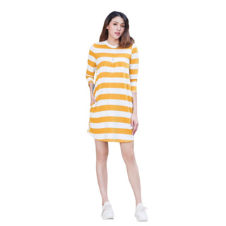 เดรสลายขวางลียาLIYA STRIPES II DRESS