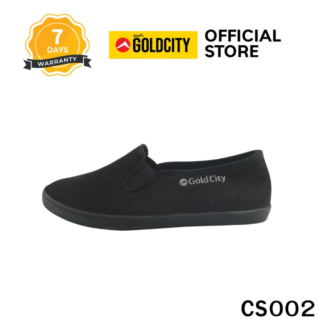 ภาพหน้าปกสินค้าGOLDCITY รุ่น CS002 รองเท้าผ้าใบแฟชั่น รองเท้าสลิปออน SLIP-ON รองเท้ากังฟู โกลด์ซิตี้ (279) จากร้าน goldcityshop บน Shopee