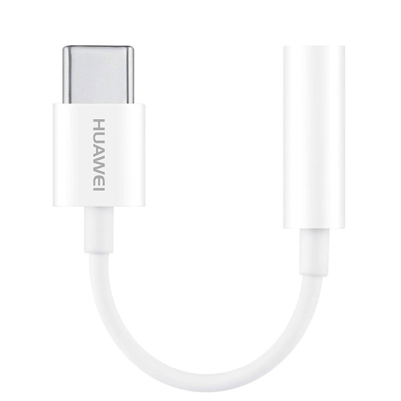 Huawei USB-C to 3.5 mm Headphone Audio Jack Adapter White | Shopee Thailand