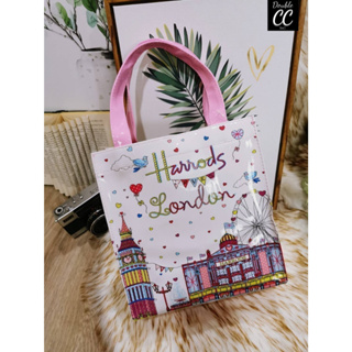 (แท้ 💯%‼ from Factory) Dont Miss! Ha London Top-handle Shopping Bag