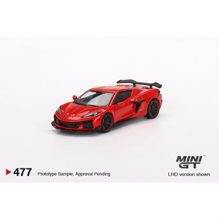 Mini GT No. 477-R Chevrolet Corvette Z06 2023 Torch Red