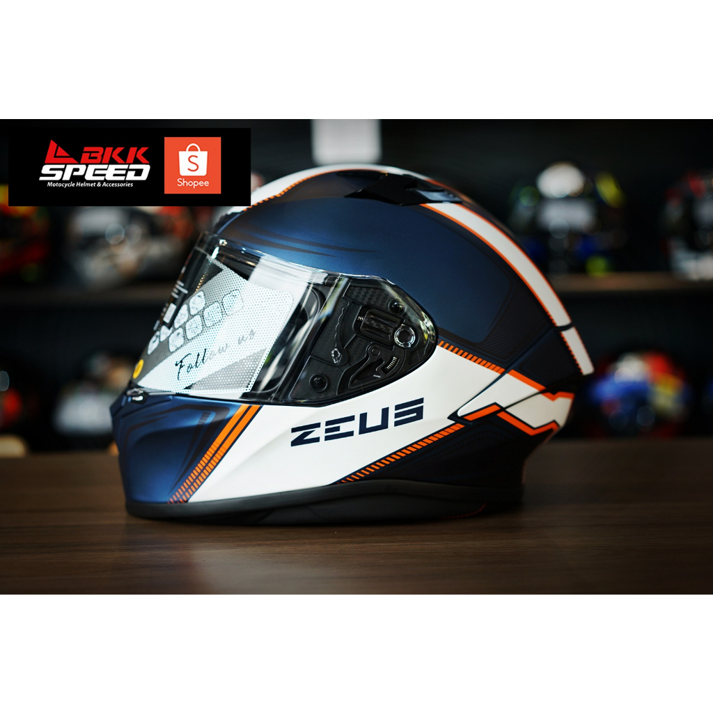zeus-826-bk13-สีใหม่-3-สี-black-orange-black-pink-matt-blue-orange
