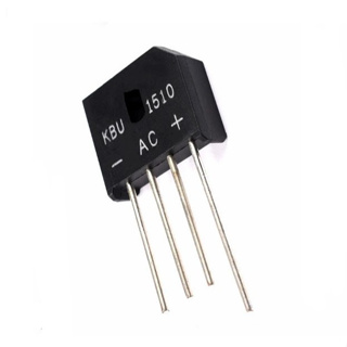 A031 Bridge Rectifier Diode KBU1510 15A 1000V 4-Pin iTeams DIY ไดโอดบริดจ์  KBU-1510 ทนกระแส 15A ทนแรงดัน 1000V แบบ 4 ขา