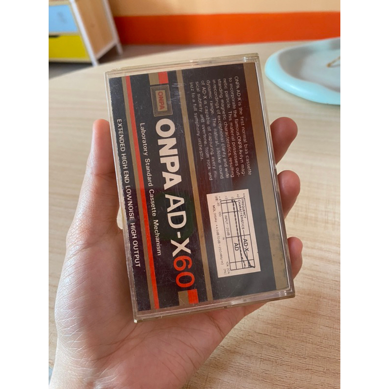 cassette-เทปเพลงมือสอง-onpa-ad-x60