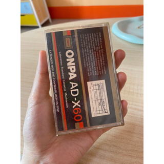 Cassette 📼เทปเพลงมือสอง📽️ Onpa AD - X60