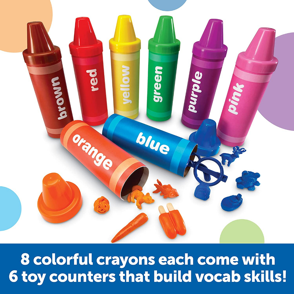 learning-resources-rainbow-sorting-crayons-56-ชิ้น-ages-3-kids-ราคา-2-290-บาท