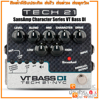 Tech 21 SansAmp Character Series VT Bass DI เอฟเฟคเบส