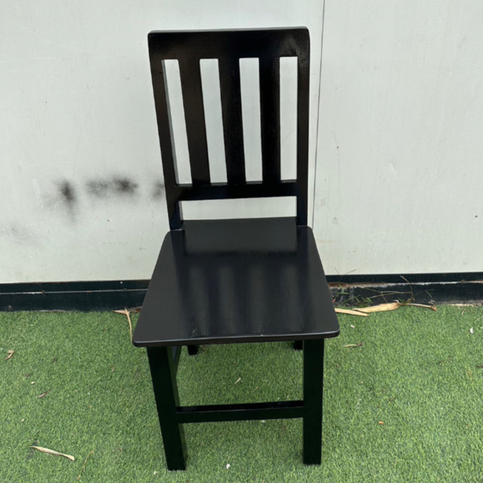sukthongแพร่-เก้าอี้รับประทานอาหารไม้สัก-40x45สูง95ซม-สีโอ็คเคลือบเงา