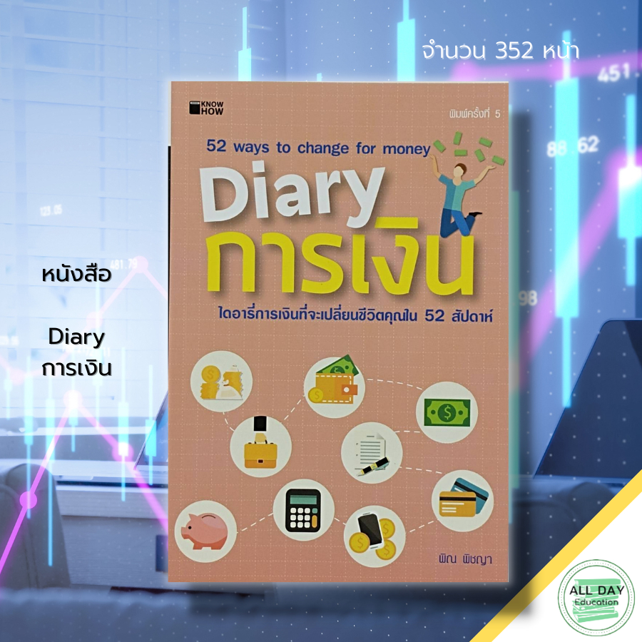 หนังสือ-diary-การเงิน-ธุรกิจ-จิตวิทยาการบริหาร-การจัดการเงิน-บริหารเงิน-ออมเงิน-บัญชีรายรับ-บัญชีรายจ่าย-การเก็บเงิน