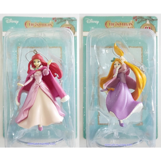 [ขายแยกชิ้น] Happy Kuji Disney Christmas Ornament 2022 - Rapunzel / Ariel