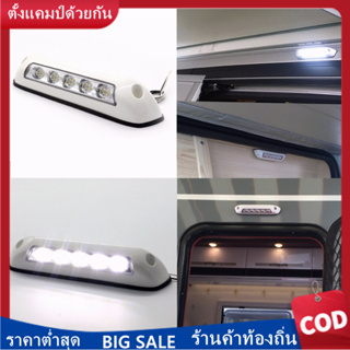 Vislone 12V RV LED กันสาด Porch Light กันน้ำ Motorhome Caravan โคมไฟติดผนังภายใน Light Bar RV Van Camper RV Lamp Light