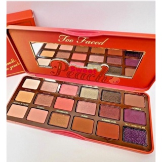 TOO FACED SWEET PEACH EYESHADOW SET 18 SHADES BRAND