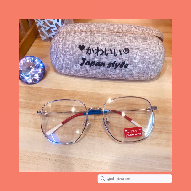 กรอบแว่นตา-แบรนด์-japan-cawaii-นำไปตัดค่าสายตาได้