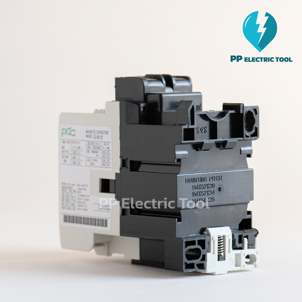 MAGNATIC CONTACTOR SN-10 แมกเนติก คอนแทคเตอร์ 1NO คอย 24V 110V 220V ...