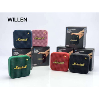 ภาพหน้าปกสินค้า(พร้อมส่ง)ลำโพงบลูทูธแบบพกพา รุ่นmarshall willenเชื่อมต่อแบบไร้สาย ที่เกี่ยวข้อง