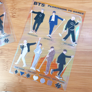 🟣 Sticker BTS PTD สติกเกอร์ บีทีเอส 🟣 สติ๊กเกอร์แฟนอาร์ท บีทีเอส