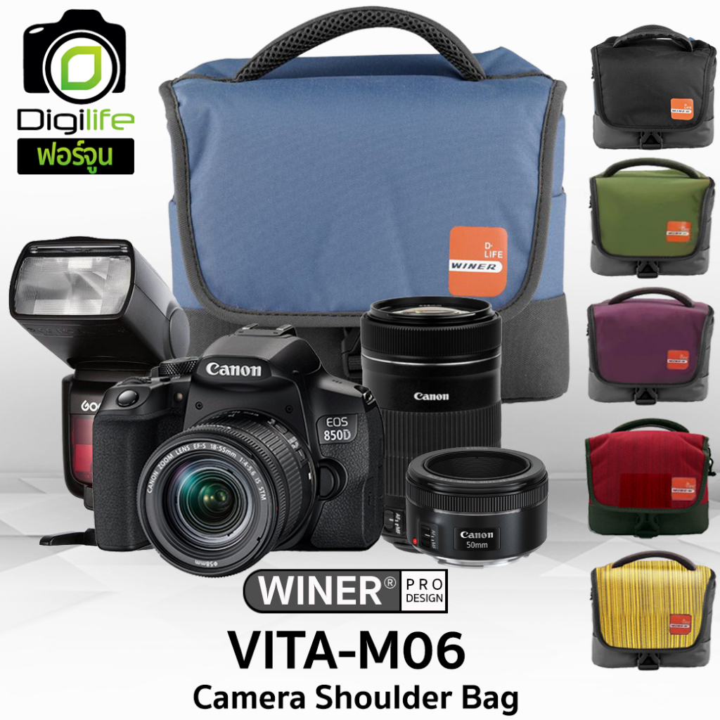 winer-bag-vita-m06-shoulder-bag-กระเป๋ากล้อง-กระเป๋าสะพาย-กันน้ำ