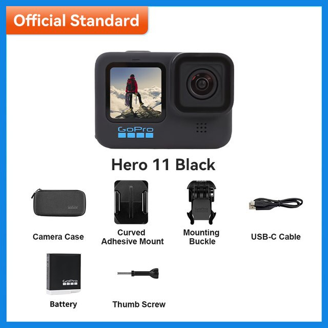 ภาพหน้าปกสินค้าGoPro HERO11 Black Action Camera