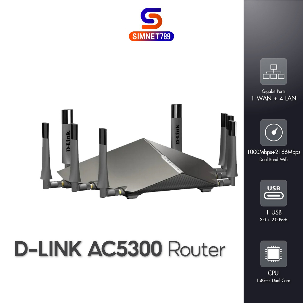 Router DLINK DIR895L Wireless AC5300 TriBand Gigabit dlink Shopee