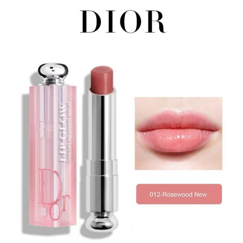 DIOR ADDICT LIP GLOW LIP BALM 012 ROSEWOOD 3.2g ( NO BOX ) Shopee