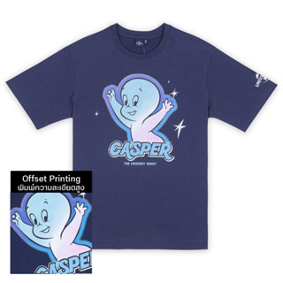 Universal Studios Men Casper The Friendly Ghost -  เสื้อผู้ชายยูนิเวอร์แซล สตูดิโอ แคสเปอร์  สินค้าลิขสิทธ์แท้100% characters studio