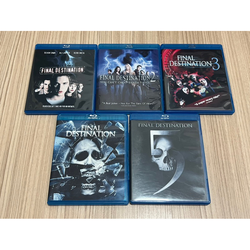 Final Destination 1-5 ขายรวมไม่แยก (Blu-ray แผ่นแท้100%) | Shopee Thailand