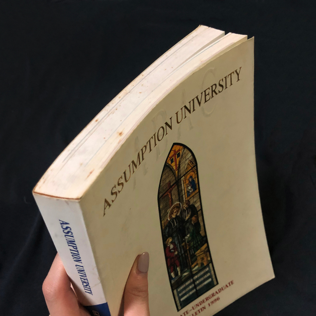 assumption-university-graduate-undergraduate-bulletin-1996-มือสอง-สภาพดี
